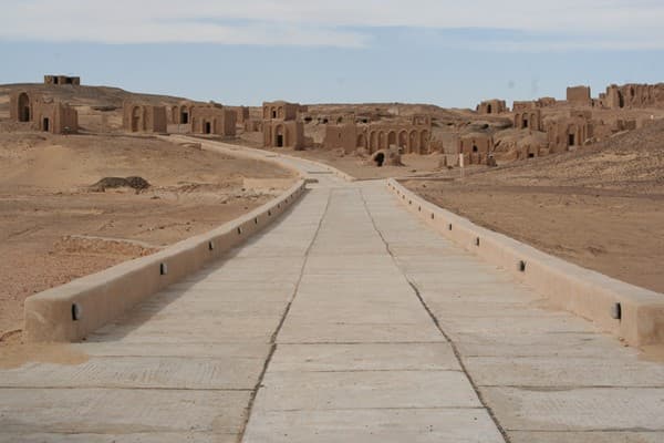The way leads to Cemeteries