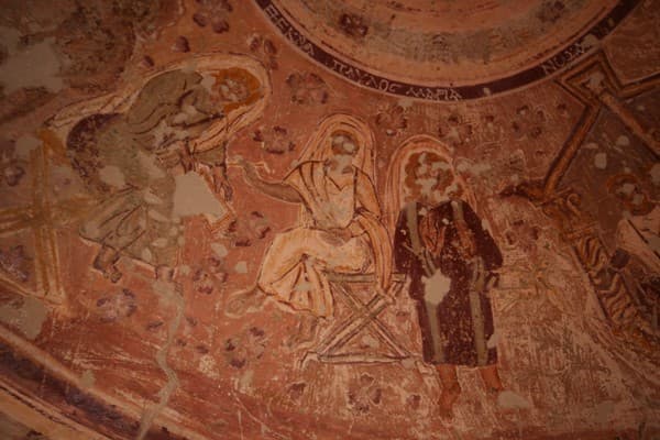 St. Paul and Takla beside the gospel of the Virg
