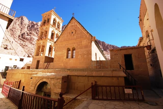 The Monastery church from Inside shows the bell