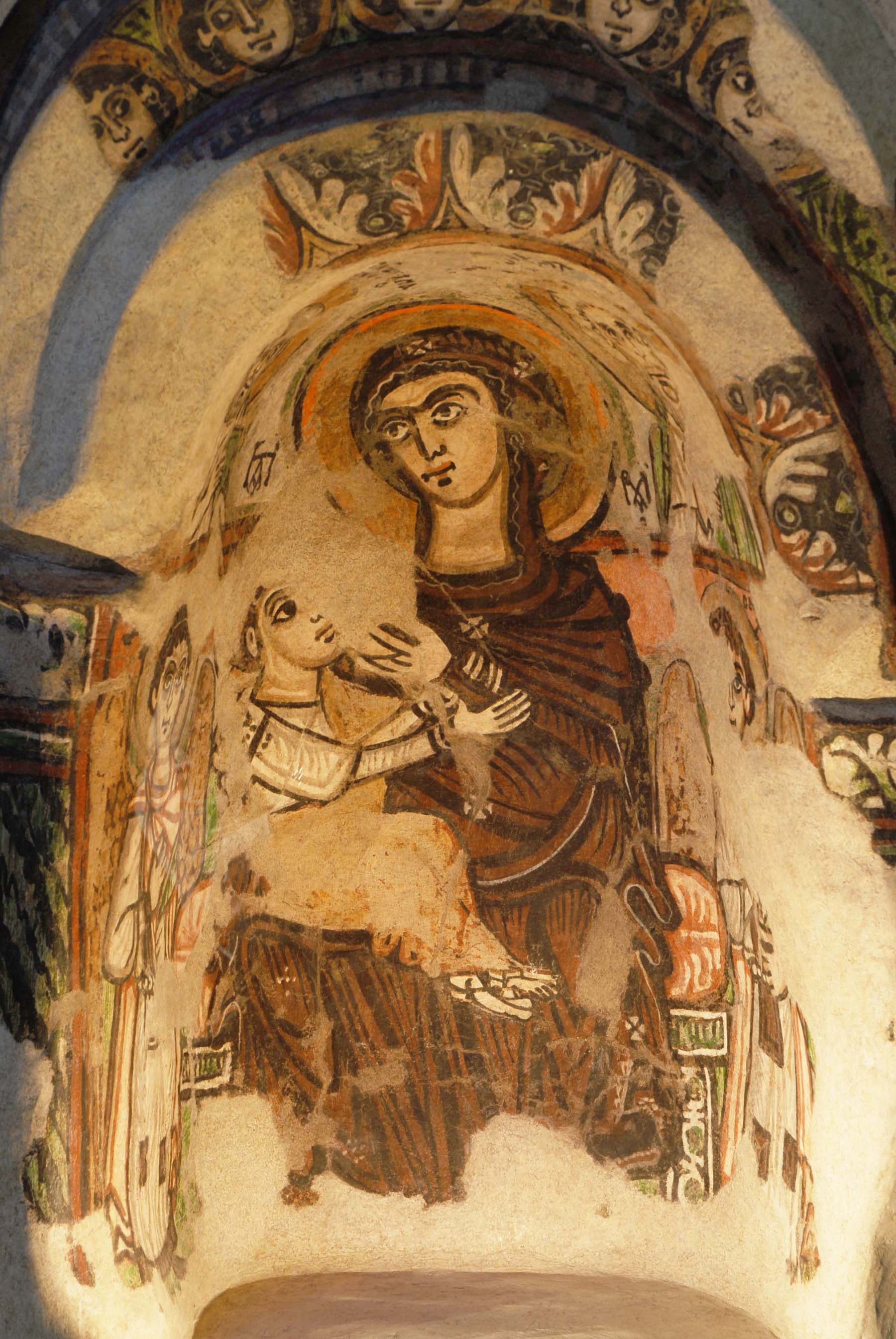 The Virgin Mary suckling the infant Jesus