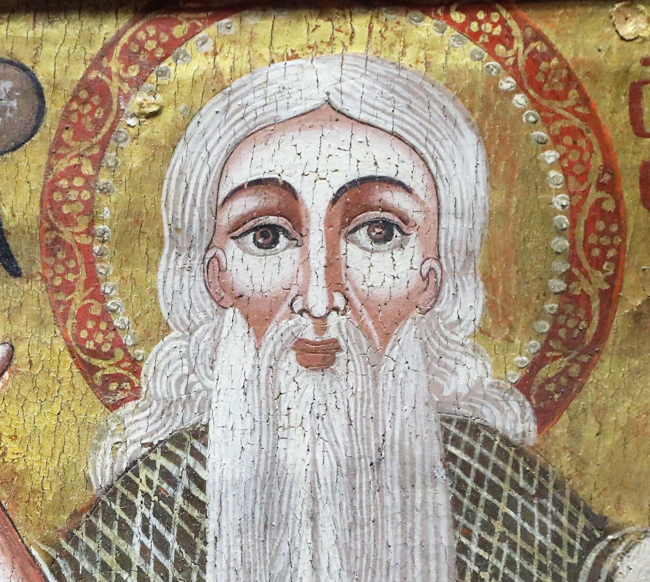 The face of St. Paul - Detail- Icon of St. paul