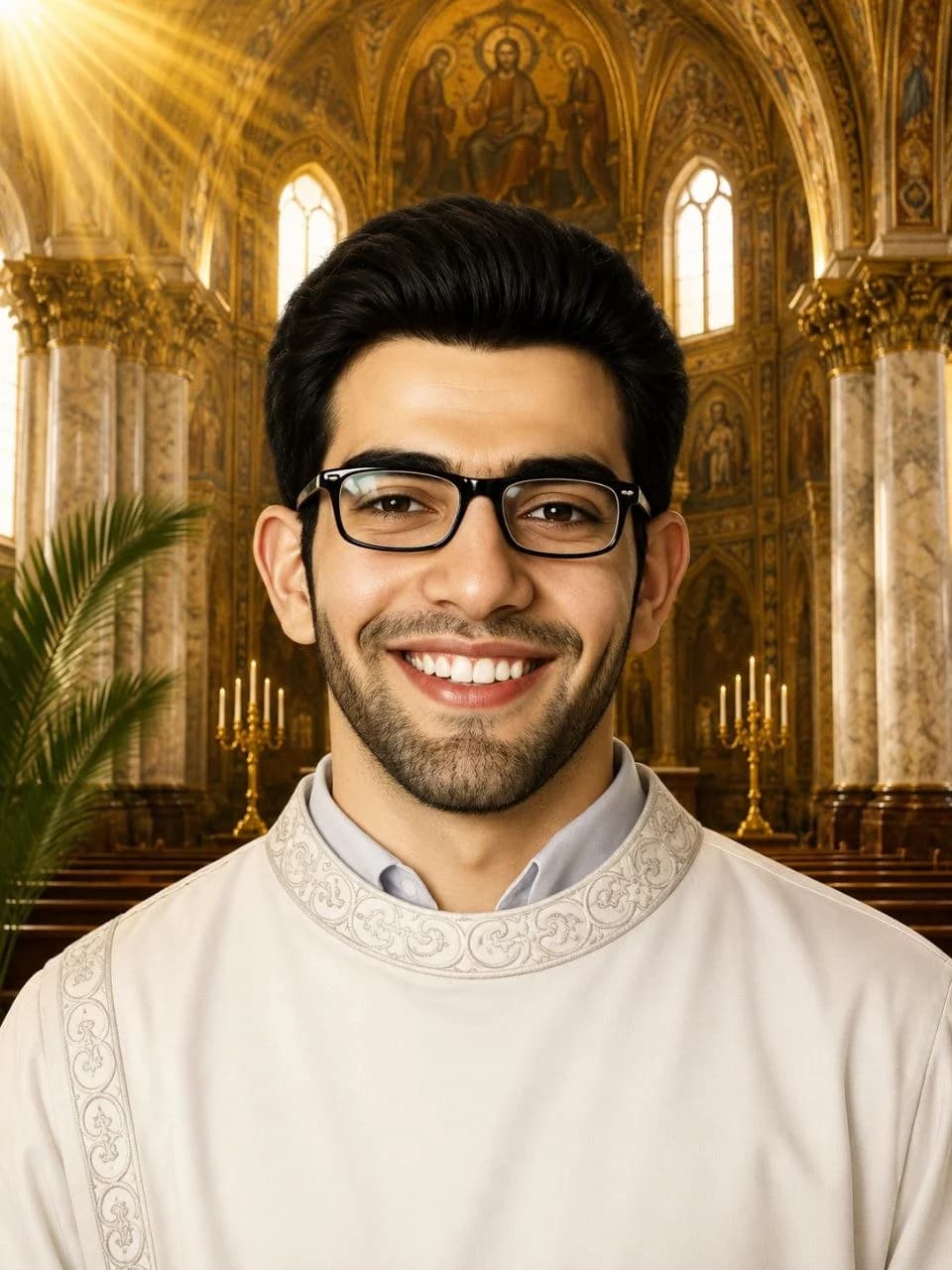 Portrait of Deacon Beshoy the Priest Daniel