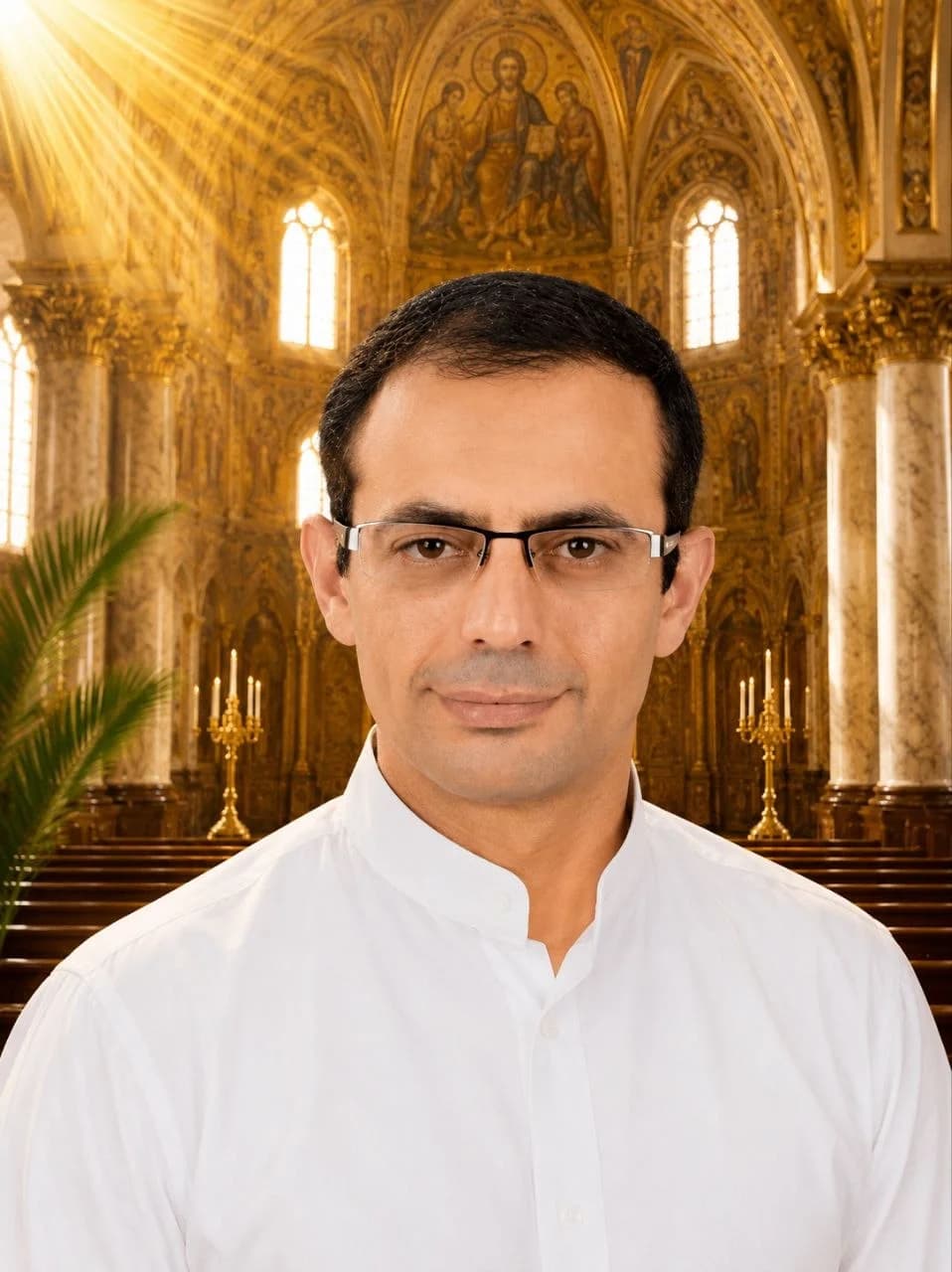 Portrait of Victor Fayez Abdo Habashi