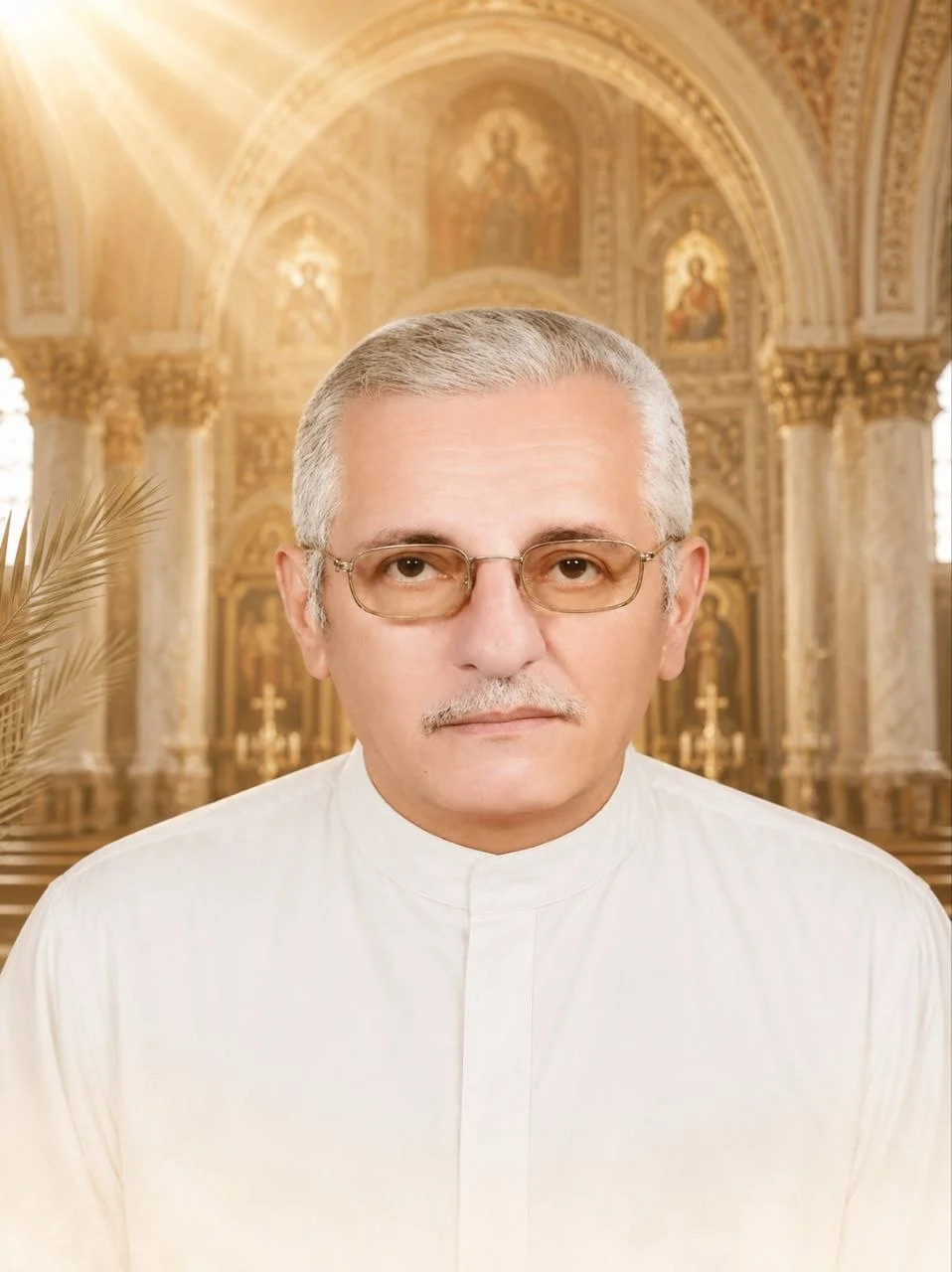 Portrait of Deacon William Nassef Yousef Atiya