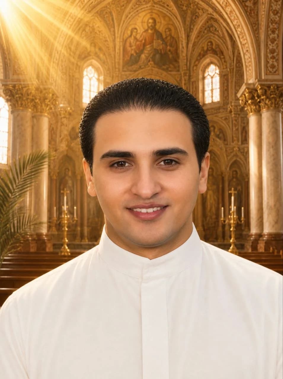 Portrait of Deacon Adel Sulaiman Abdel-Sayed Riyad
