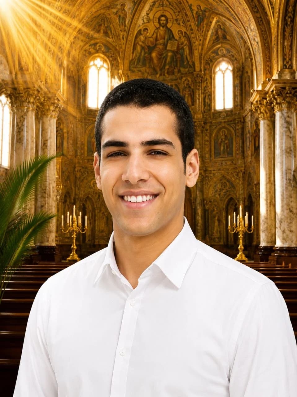 Portrait of Deacon Fadi Ramses George