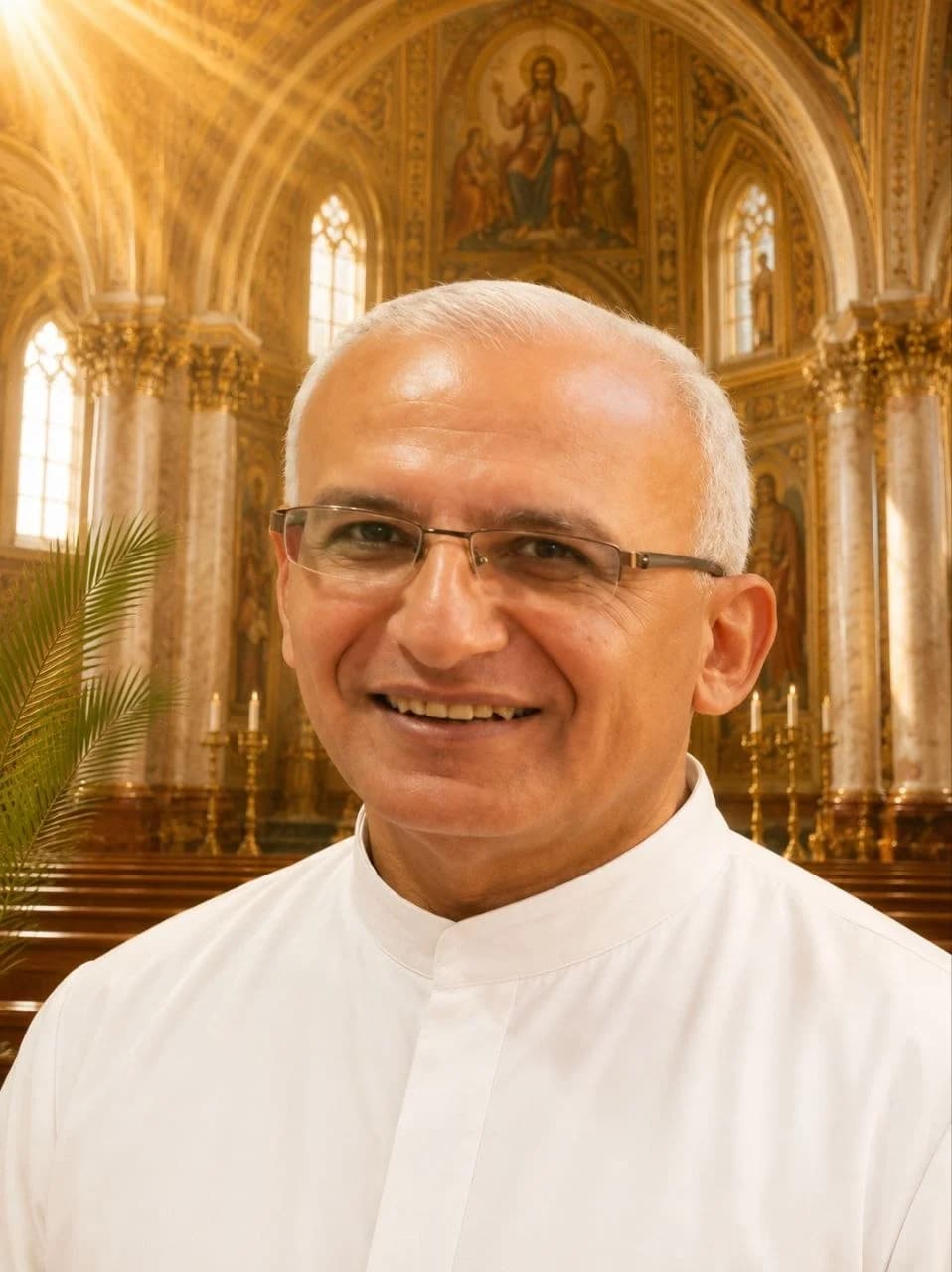 Portrait of Deacon Michel Abd al-Malik Mikhail