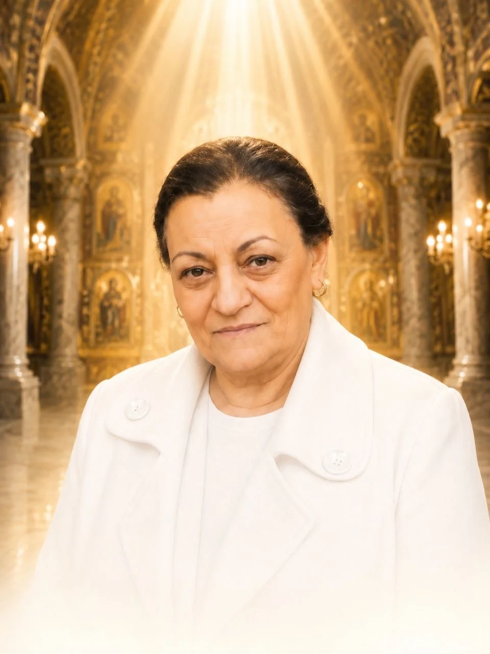 Portrait of Odette Salib Mikhail