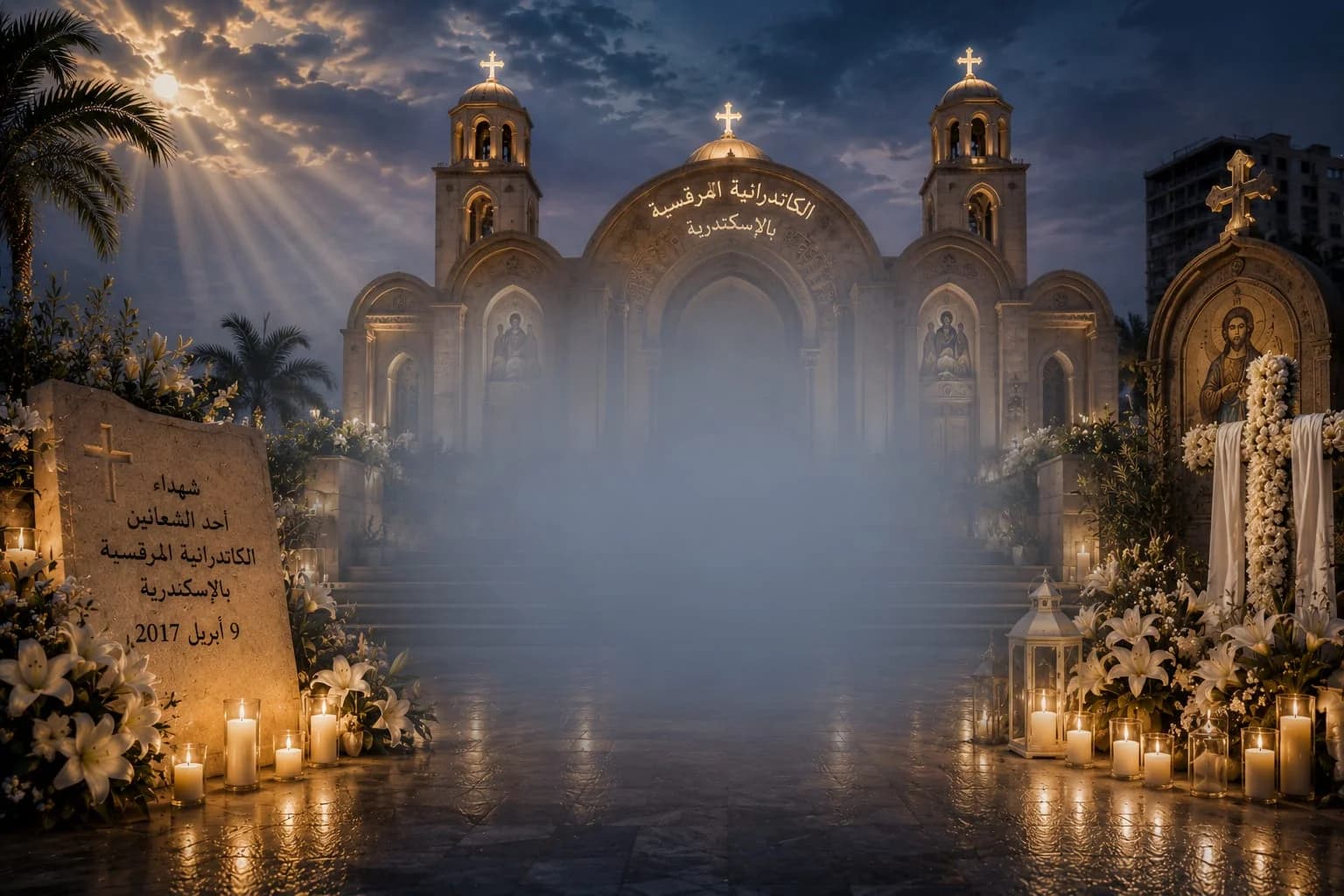 Palm Sunday Martyrs — Coptic Orthodox Cathedral of Alexandria