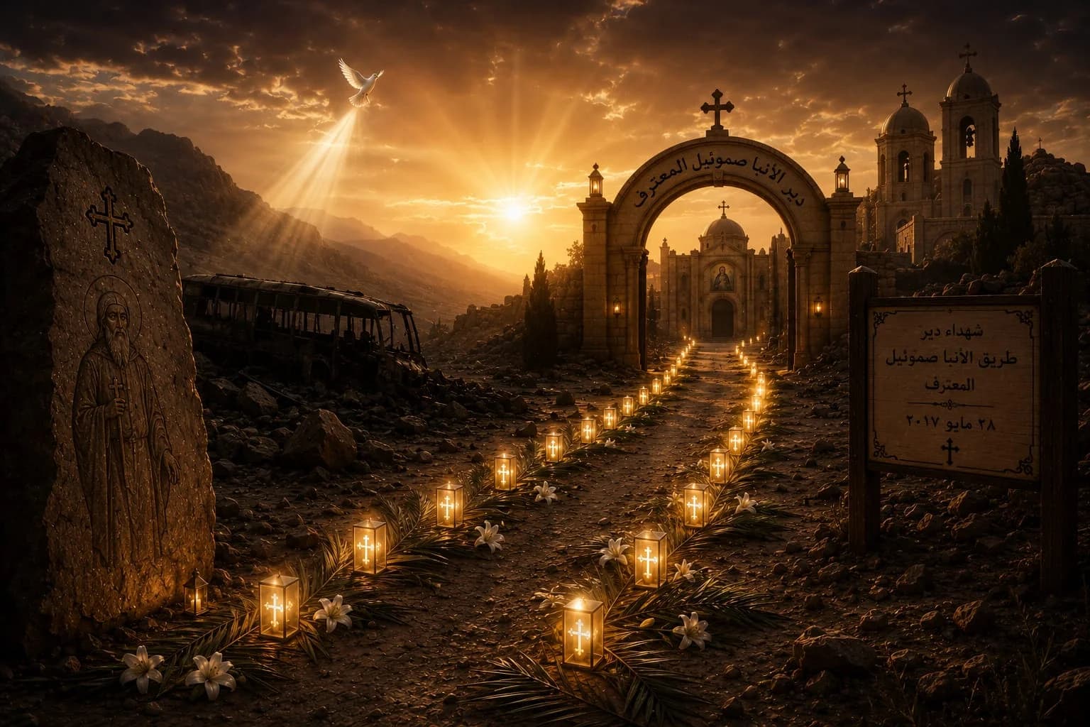 The Martyrs of the Road to Saint Samuel the Confessor Monastery